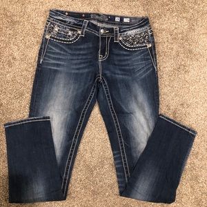 Miss Me Size 28 Like New Easy Skinny Jeans.